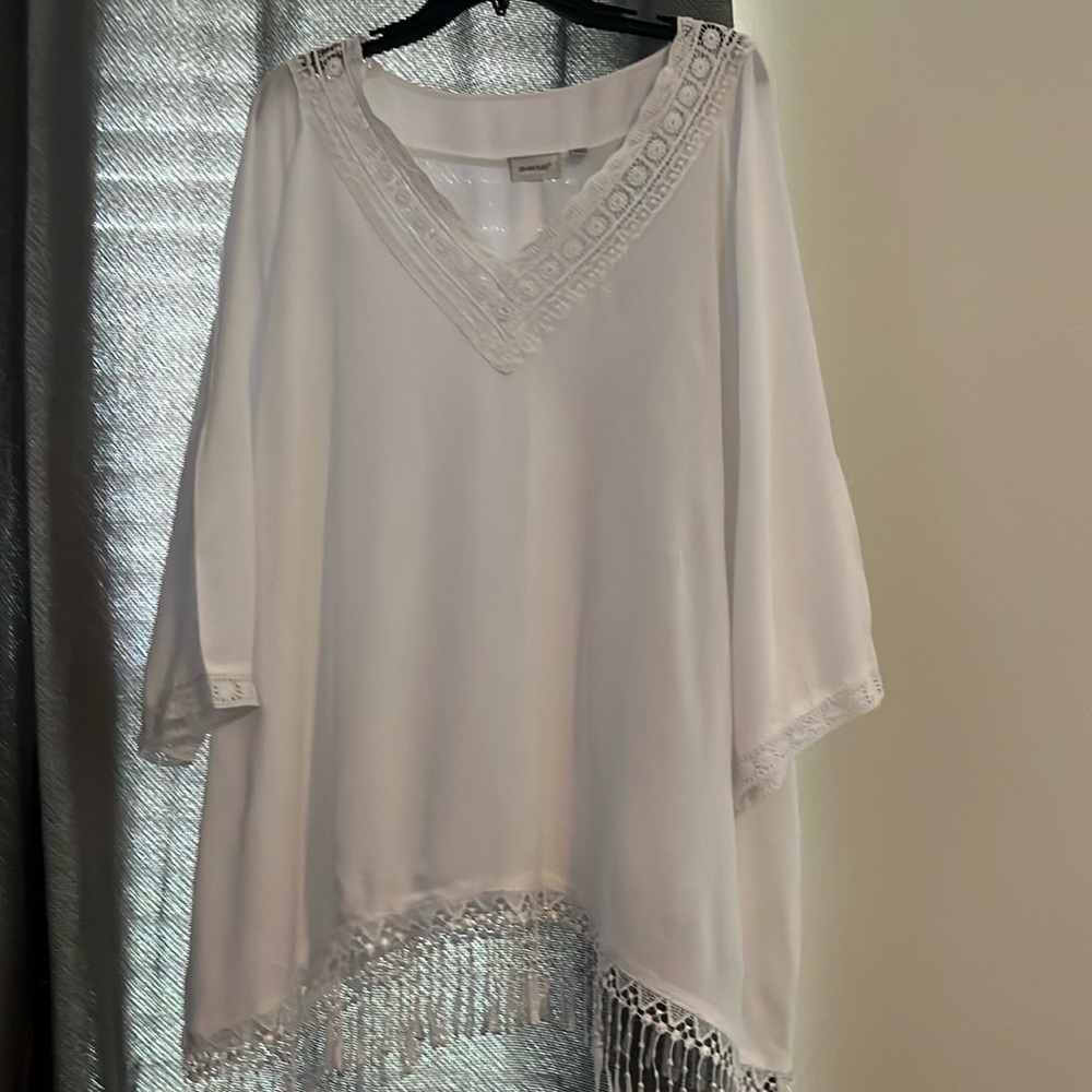 Avenue White blouse 22/24 - Picture 3 of 16
